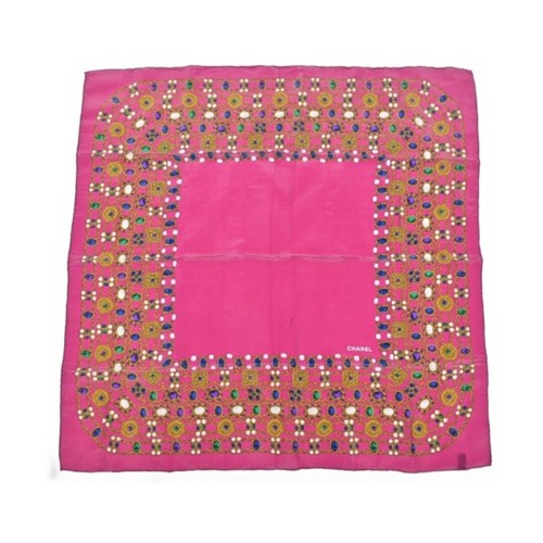 Chanel seidentuch rosa - chanel,
