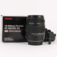 Sigma 250 5 - 18-250, f/3,5-6,3