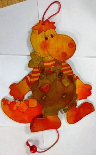 Mertens kunst hampelmann dino - hampelmann,