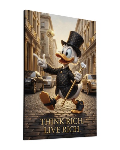 Dagobert duck leinwand - duck, bild