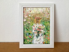 Mädchen mit Blumen
