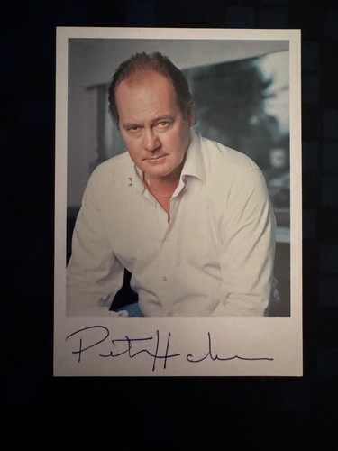 Peter haber autogrammkarte - haber,