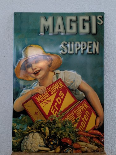 Vintage maggi schild - maggi,