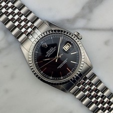 ROLEX Datejust 36 Black Dial