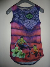 DESIGUAL - sexy & edles Damen Party Shirt/Top - Gr.S - bunt Cirque du Soleil WOW