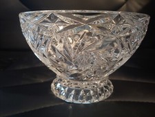 Kristallschliff Schale