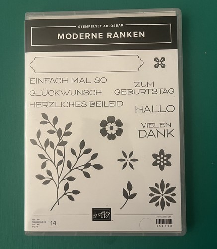 Stampin stempelset moderne - up,