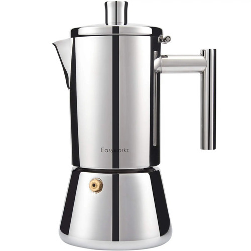 Edelstahl espressomaschine - edelstahl,