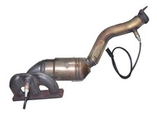 BMW E39 E60 E61 E65 E53 M54 AT-Abgaskrümmer mit Katalysator Zyl. 1-3