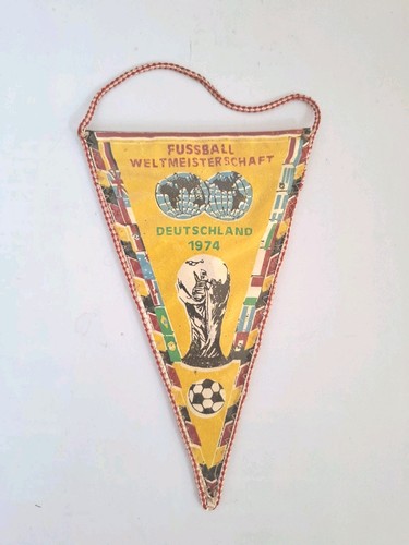 Alter fußball wimpel wm - -,