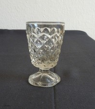 alter Fußbecher   Glasbecher