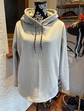 Sweatshirtjacke Gr. 42, grau, mit Taschen
