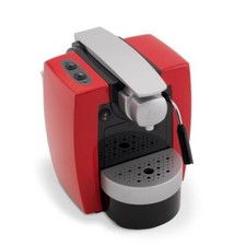 Illy Mitaca 21036 Pod 1 Plus Espressomaschinen  mit Milchaufschäumer rot 18 BAR 
