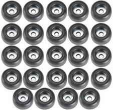24 Gummifüße Ø 25 x 11 mm