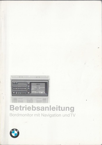 Bmw bordmonitor navigation - bmw, und