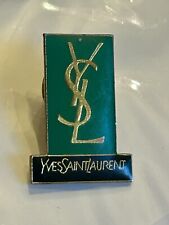 Vintage grün & gold YSL Yves