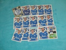 alle 15 Sticker von Schalke 04  von  Topps Fußball Bundesliga 2018/2019