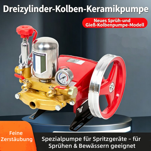 Hochdruck-Dreizylinder-Pumpe