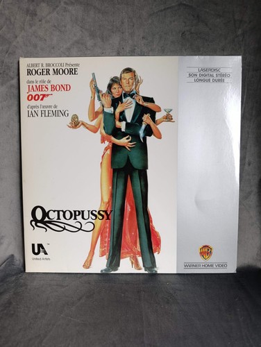 James bond octopussy laserdisc - james,
