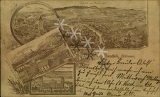 Vorläufer Litho Neudek Neuhammer Trinksaifen Platten Erzgebirge Böhmen Sudeten