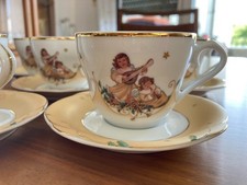 Goebel Porzellan Weihnachts-Kaffee-Service mit Zuckerdose