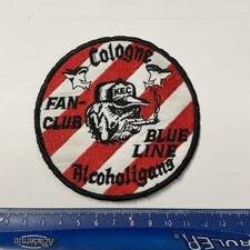 Aufnäher Eishockey KEC Cologne Fan Club Blue Line Alcoholigans