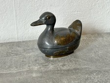 Schmuck Schatulle Ente Zinn