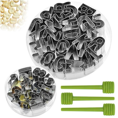 Buchstaben ausstecher set - ausstecher,