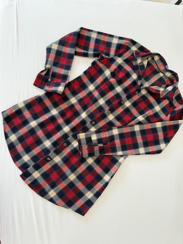 Karierte flanellbluse hemd - karierte, flanellbluse/hemd