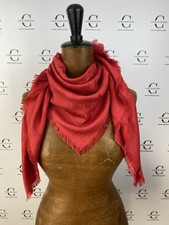 Louis vuitton Stola Evermore Wolle Und Seide Rot