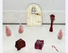 Wichtelhaus Starter-Set 8teilig Weihnachten Wichtel Zubehör DIY Neu B Ware