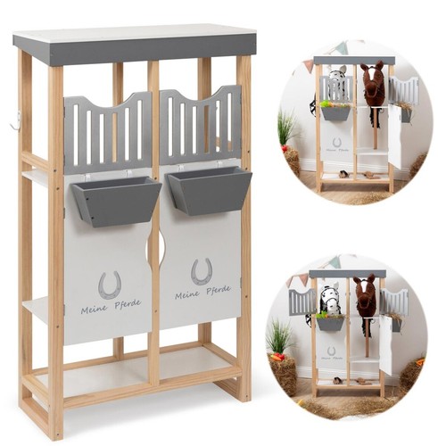Hobby horse stall - horse, shelty
