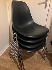 4x Original Vitra Eames Side