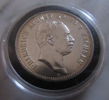 MDS DEUTSCHES REICH KAISERREICH DREI MARK 1909 E "FRIEDRICH AUGUST", SILBER #G