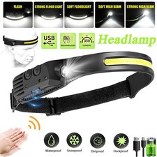 5-Modi Stirnlampe COB+LED