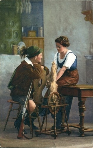 Volkstracht aus dem - ak,