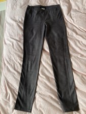 Leggings Leder-Optik (Nubuk)  Braun Gr. 38 von Bloom 