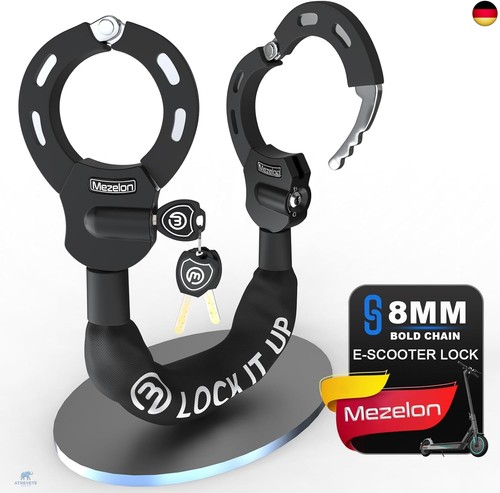Mezelon scooter schloss 8mm - e,