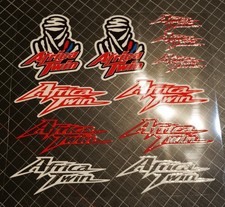 Sticker Aufkleber Set Africa Twin 750 Tuareg 1100 850 Ralley Koffer #99