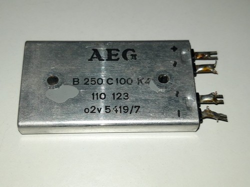 Gleichrichter aeg b250 - aeg,