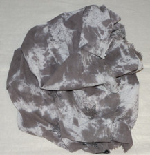 ! FRAAS Tuch Schal Batik-Optik Taupe-Sahneweiß Glitzersteine - wie NEU