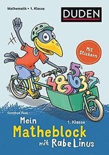 Mein Matheblock mit Rabe Linus - 1. Klasse (Einfach lern... | Buch | Zustand gut
