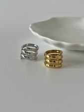 Signatur Ring Schlange Gold