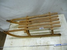 7380.     Alter Schlitten Holzschlitten Davos  Schlitten