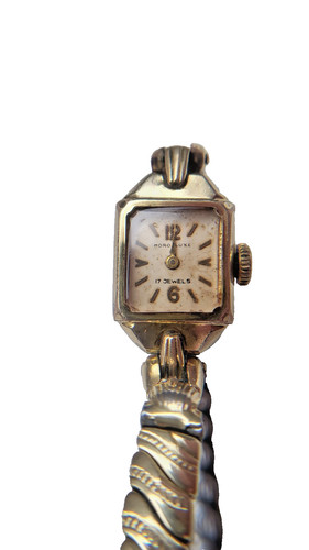 Vintage damenuhr gold - vintage,