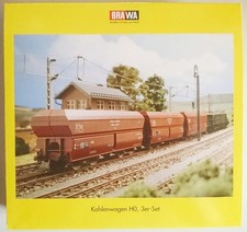 Brawa 2001: Kohlenwagen-Set Typ OOt der DR