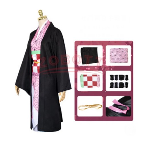 Nezuko kostüm set cosplay - nezuko,