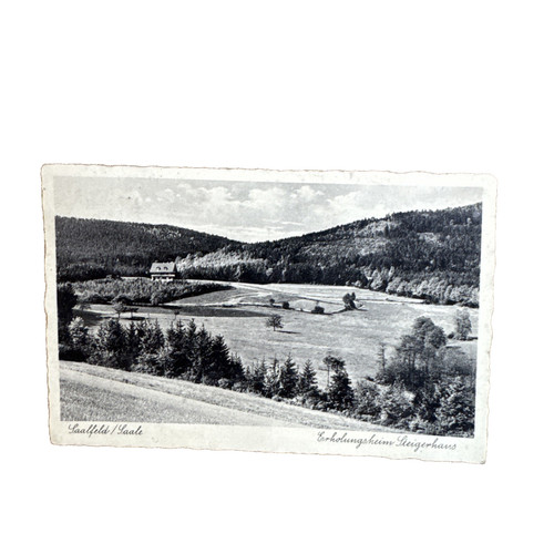 Postkarte saalfeld saale - postkarte,