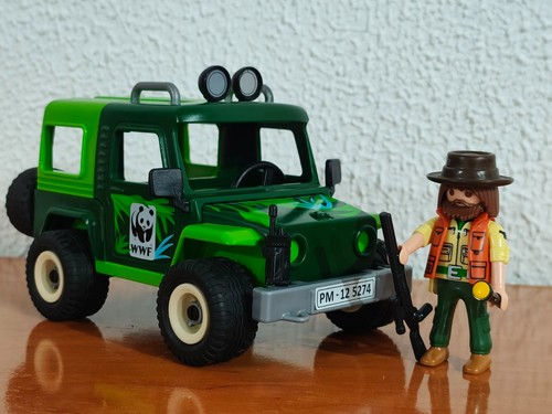 Playmobil konvolut jeep figur - konvolut,