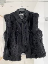 pelzweste echt M